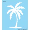 Stencils by Joanie Joanie Stencil 12" tall Coconut Palm Date
