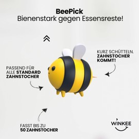 Winkee - Toothpick Dispenser Bee