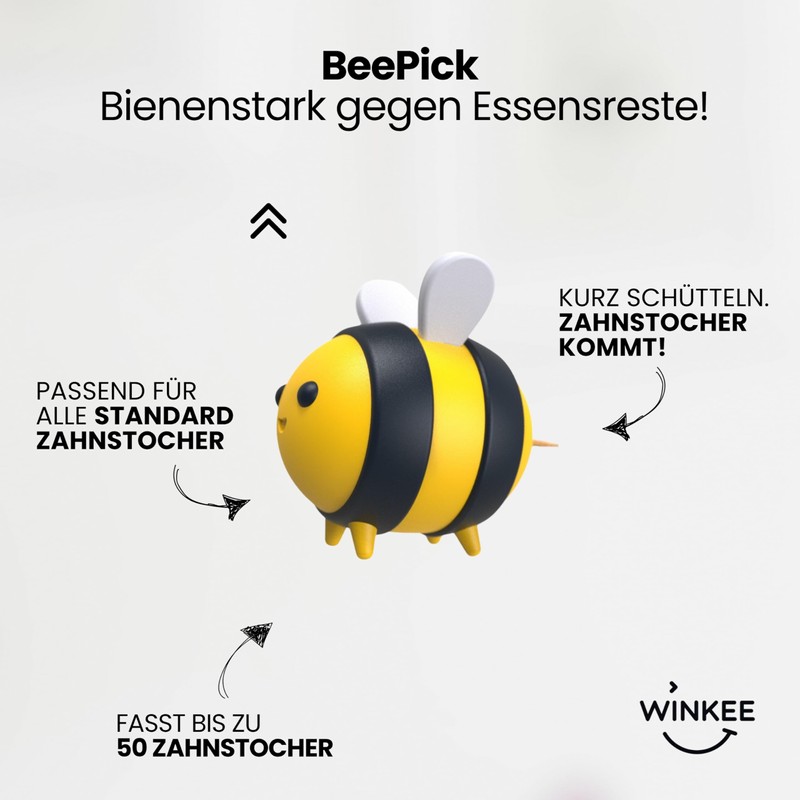 Winkee - Toothpick Dispenser Bee