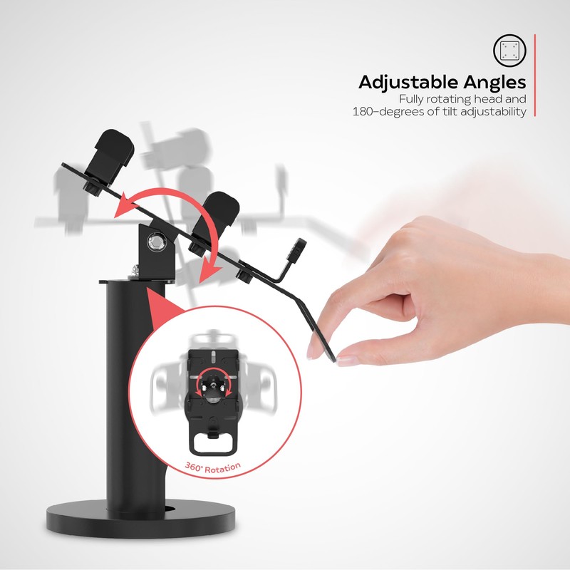CTA Digital Universal Credit Card Reader Stand - Universal Rotating