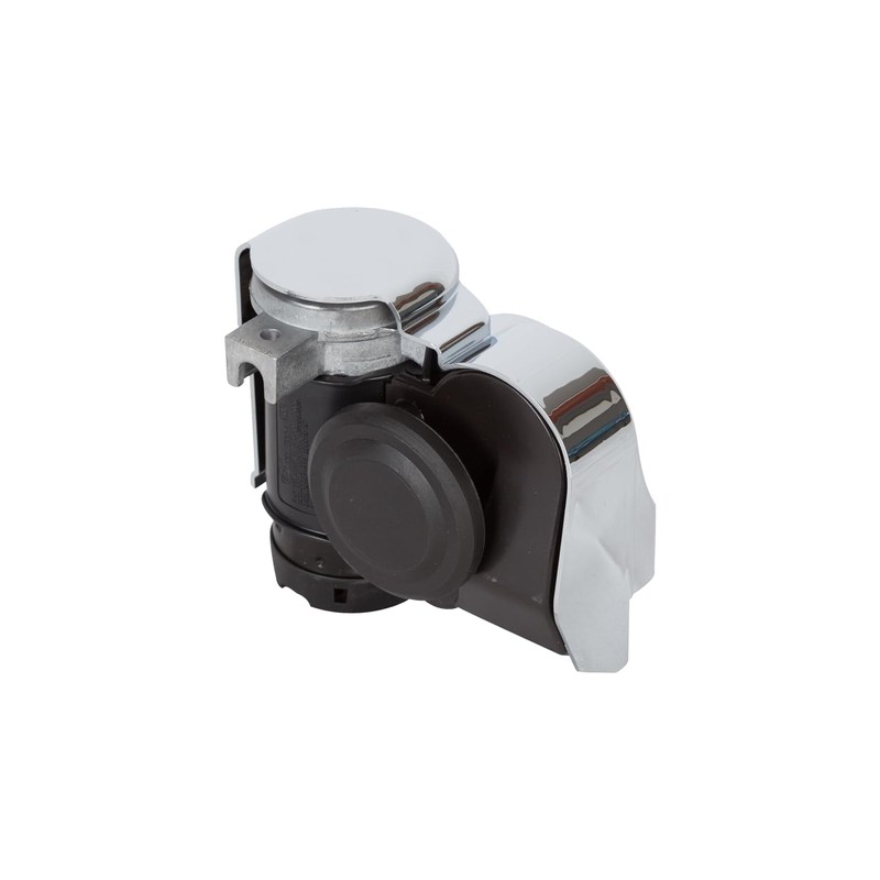 Stebel Chrome Motorcycle Horn - 12 Volt - Compact Electric