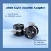 SmallRig Rotatable Quick Adjust Rosette Adapter for ARRI Style Standard,