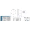 Hippo Hardware M3 (3mm X 20mm) Knurled Thumb Screws Hand