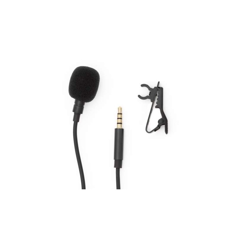 System-S 3.5 mm Jack AUX Audio Microphone Lavalier Microphone for