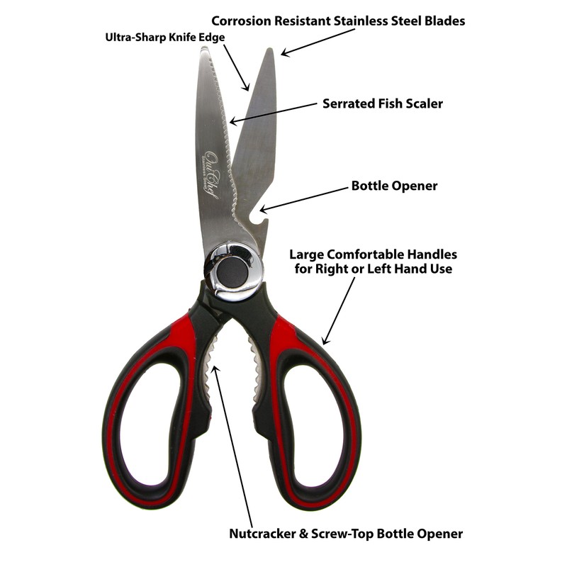 Kitchen Shears, Chef Scissors, Poultry Shears, Meat Shears, Kitchen Scissors
