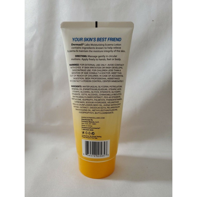 Dermasil Labs Eczema Relief 6oz with Chamomile and Oatmeal Moisturizing