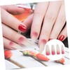 OHPHCALL Long Artificial Nails 24pcs Ballerina Style Press on Nails