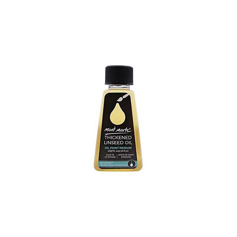 MONT MARTE Thickened Linseed Oil - 125ml