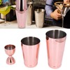 Lybunair 11 PCS Spotless Steel Cocktail Making Set, Complete Mixing