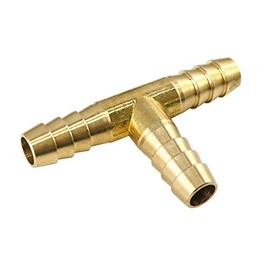 T Hose Connector, Y Hose Connector, Cross Hose Connector Brass (9mm, T Hose Connector)