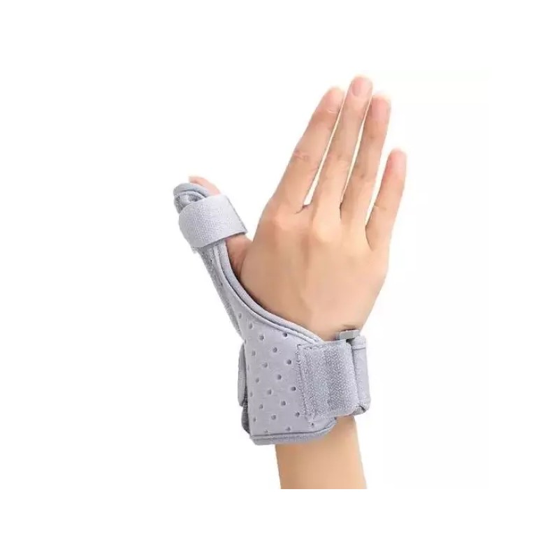 손목고정 엄지 손가락보호대 그레이색상 손가락깁스 손가락부목 Wrist Support Thumb Protector