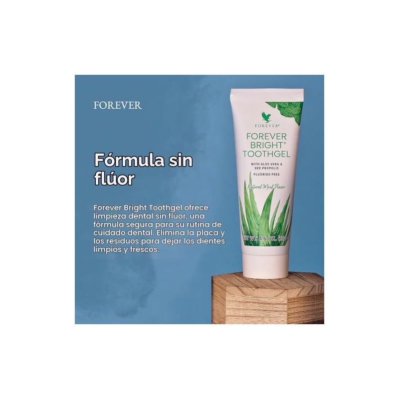Forever Living Bright Toothgel, 4.6 oz., Natural Mint Flavor
