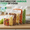 FUNFERY 100 PCS Precut Vacuum Sealer Bags for Food 11"x16"/8"x12"/6"x10"