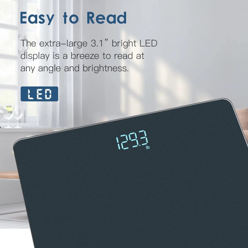 Homebuds Digital Bathroom Scale for Body Weight, Weighing Professional Since