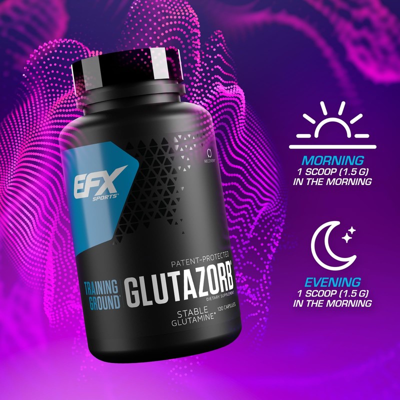 EFX Sports Training Ground Glutazorb Caps | Highly Concentrated, pH
