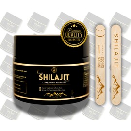 PAETY - Pure Organic Shilajit Resin | 100% Natural Purity | Fully Certified | Rich in Fulvic Acid | Energy Enhancer | Natural Energy Booster | Himalayan Pure Shilajit Resin | Pure Energy in 50G