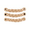 Brute Strength - Leather Handles for Furniture - Braided -