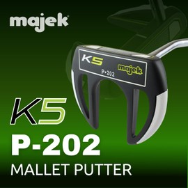 Majek K5 P-202 Golf Putter Right Handed Claw Style with Alignment Line Up Hand Tool 33 Inches Teenage Boy's Perfect for Lining up Your Putts