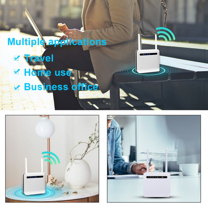 4G Router Industrial Grade Vertical Full Network Europe Africa 2-in-1
