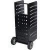 SVRCK Easily Transport Firewood with Heavy-Duty Rolling Cart, Durable Steel