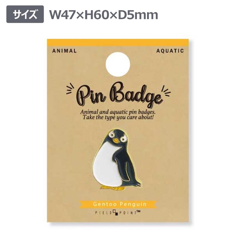 World Trading Co. Aquatic Pin Badge Genttwo Penguin 151256
