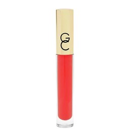 Gerard Cosmetics Supreme Lip Creme Blooming Hibiscus | Highly Pigmented, Fully Opaque, Coral Red Lip Gloss | Nourishing, Hydrating, Liquid Lipstick for Full Coverage Lip Color