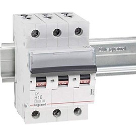 Legrand 403402 TX3 Circuit Breaker B16 A 3P 6KA 3 M