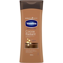 Vaseline Intensive Care Cocoa Radiant Body Lotion, Healthy Hands & Lip Therapy Regime Bundle 3 Piece