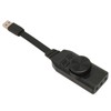 USB Sound Card Adapter 7.1 Channel Mute Button Volume Control