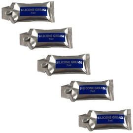 Corvette Weather Stripping Protection Silicone Grease Lubricant 5X 7ml Packs Prevents Cracking and Reduces Squeaks