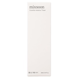 mixsoon Centella Asiatica Toner - Tónico Facial de Centella de Jeju de Alta Concentración, Cuidado Calmante e Hidratante para Piel Sensible e Irritada