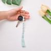 WANDIC Boho Macrame Keychain Kit, 3 Colors DIY Wave Knot