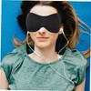 BIUDECO Portable Blackout Eye Mask for Travel Contoured Sleep Mask