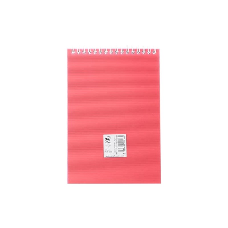 Clairefontaine 328646C Spiral Pad A5 Lined 90 g 80 Sheets