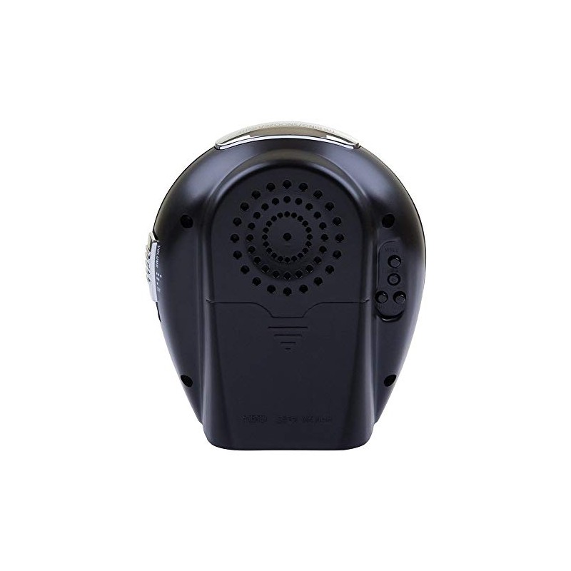 VTC-01BK Radio Controlled Talking Clock (Black)