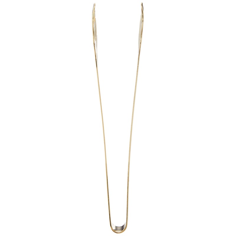 Takakuwa Metal Angel Lemon Tongs, Gold, 400140