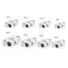 PATIKIL SHF8 Aluminum Linear Motion Rod Rail Clamping Guide Support,