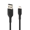 Belkin Belkin BoostCharge Braided Lightning Cable - 6.6ft/2M - MFi