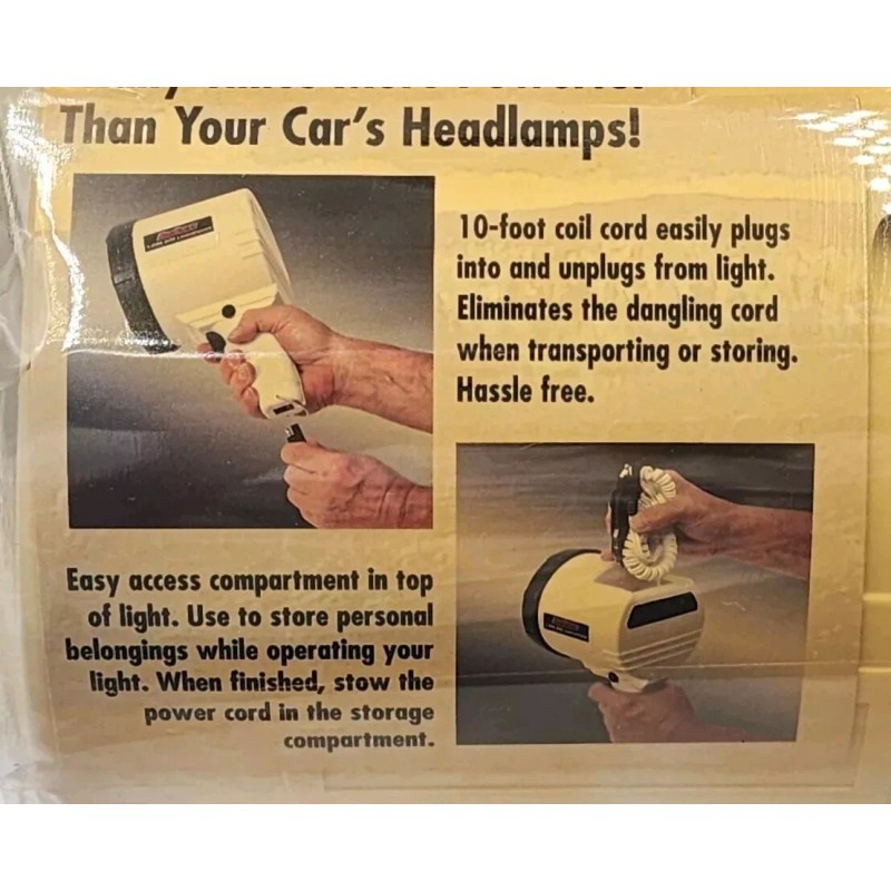 Optronics Nightblaster 1,000,000 Candle Power Light 12V Hand-Held Spotlight Model