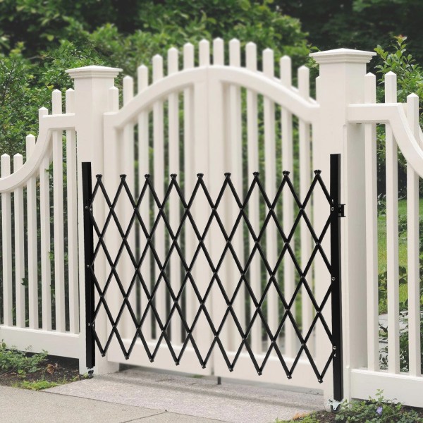 Unbranded Single Folding Expanding Security Gate Flexible Security Door Barricade