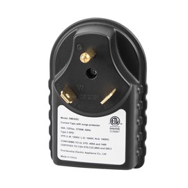 MAKERZ 0 84 30A RV Surge Protector Plug - 22,500A / 1,050 Joules Maximum Spike Absorption, ETL-Certified