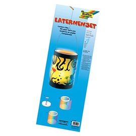 Laterne Bastelset Regenbogen