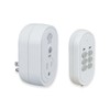 OSKOS Indoor 3 Pack Outlets with Wireless Remote Control, White.