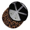 Underground Kulture Don Leopard Print Black Snapback Baseball Cap