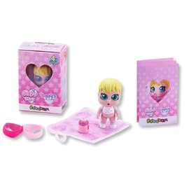 #sbabam Funny Box Baby Love Changing Box, Mini Doll with Bottle, Nappies, Dummy and Cot, Pack of 3, Toys from 3 Years for Children - Baby Dolls Girls 6 Years