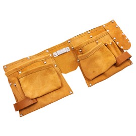 Amtech N0900 11 Pocket Heavy Duty Leather Tool Belt