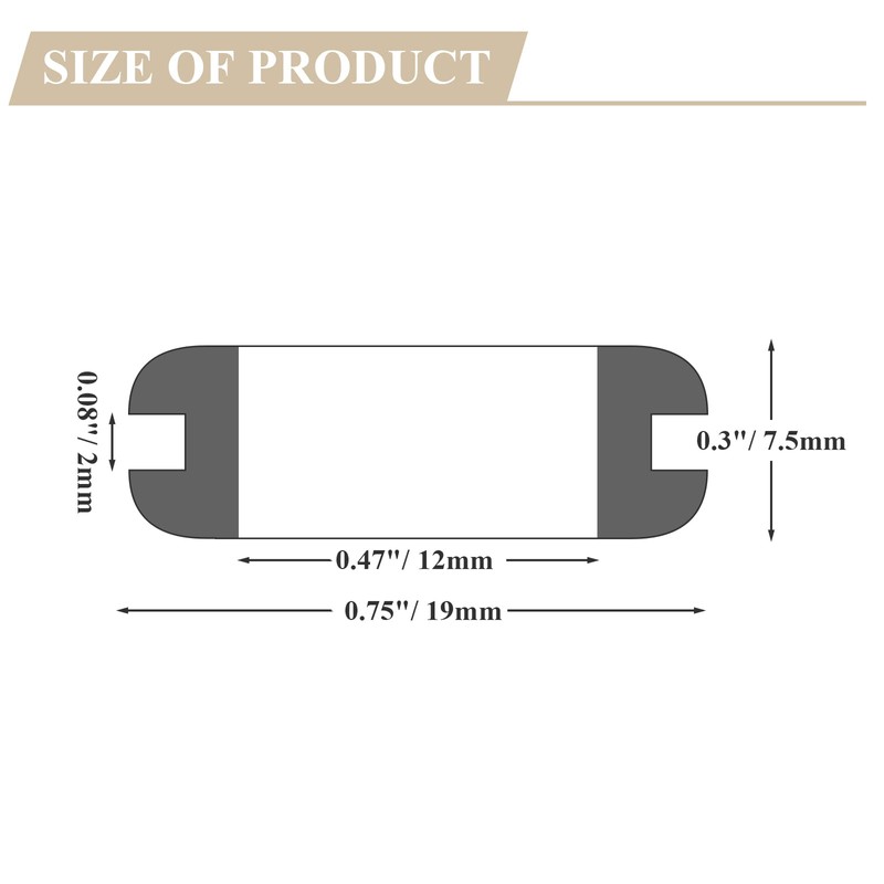 Bonsicoky 60 Pcs 1/2" Rubber Grommets, Black Rubber Hole Grommet