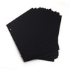 AIOR 30 Sheets / 60 Pages Scrapbooking Black Paper 26