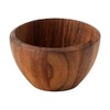 Continenta Acacia Wood Bowl, Dark Brown, One Size
