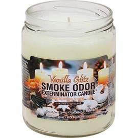 Smoke Odor Exterminator 13oz Jar Candles (Vanilla Glitz, 1)